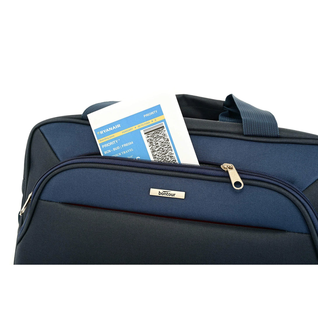 Bontour "AIR" Příruční taška pro Ryanair 40x25x20 cm, Modrá | BONTOUR