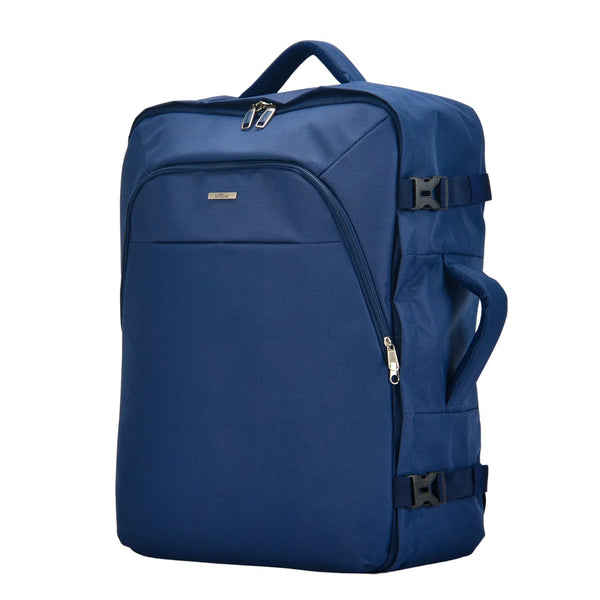 AIR Cestovní batoh, Velikost kabiny Příruční zavazadlo 55x40x20cm, Modrý | BONTOUR