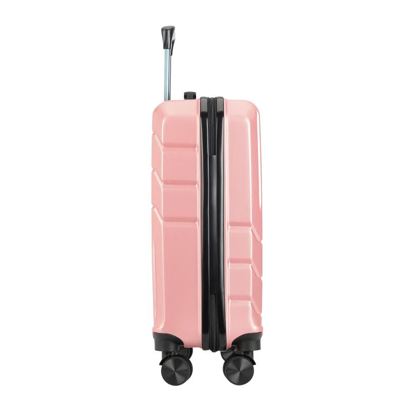 BONTOUR "Spinner" 4 kolečkový kabinový kufr 55×39×20 cm, Rose gold-Kabinové kufry-Vashome.cz