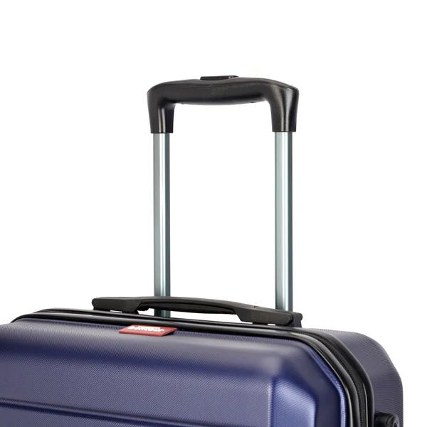 BONTOUR "Spinner" 4 kolečkový kabinový kufr 55×39×20 cm, modrý-Kabinový kufr-Vashome.cz