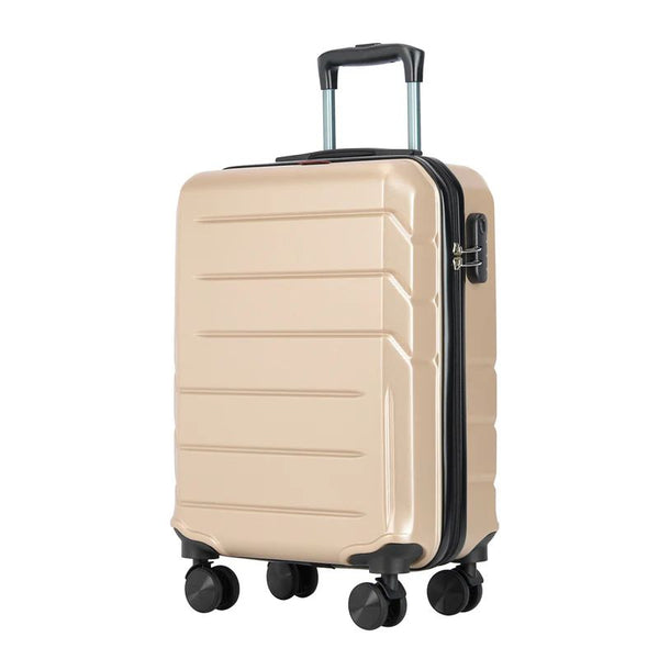 BONTOUR "Spinner" 4 kolečkový kabinový kufr 55×39×20 cm, šampaňská-Cestovanie-Vashome.cz