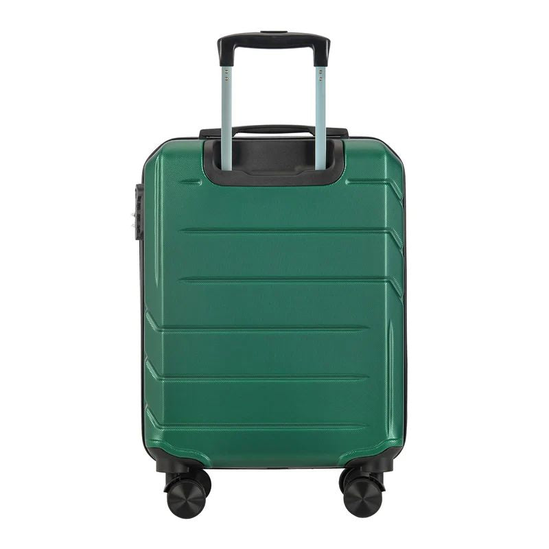 BONTOUR "Spinner" 4 kolečkový kabinový kufr 55×39×20 cm, zelený-Kabinový kufr-Vashome.cz