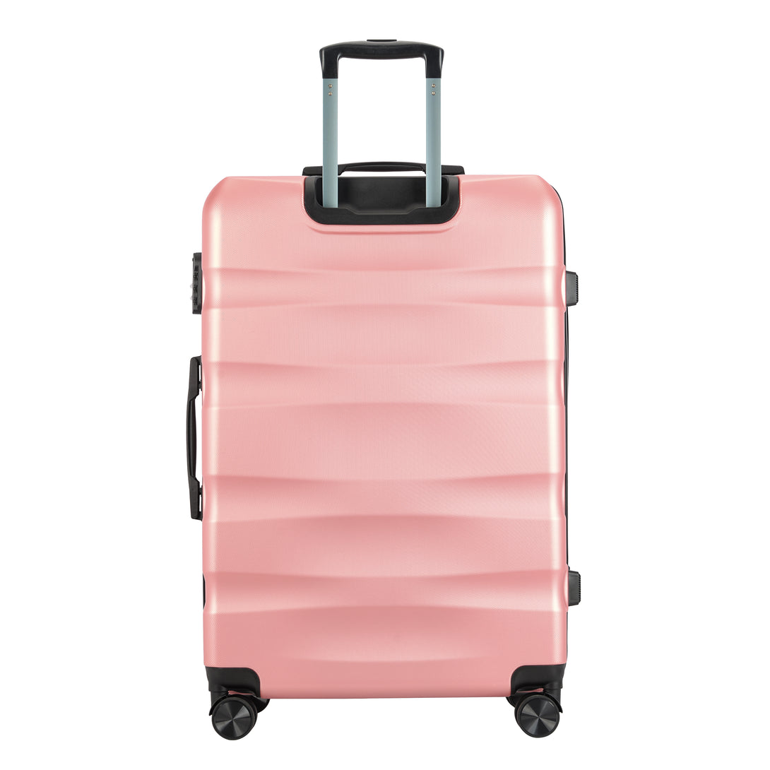 BONTOUR „WAVE“ velký kufr s dvojitými kolečky, velikost L, rose gold-Velký kufr-Vashome.cz