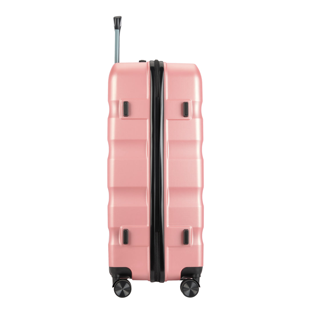 BONTOUR „WAVE“ velký kufr s dvojitými kolečky, velikost L, rose gold-Velký kufr-Vashome.cz