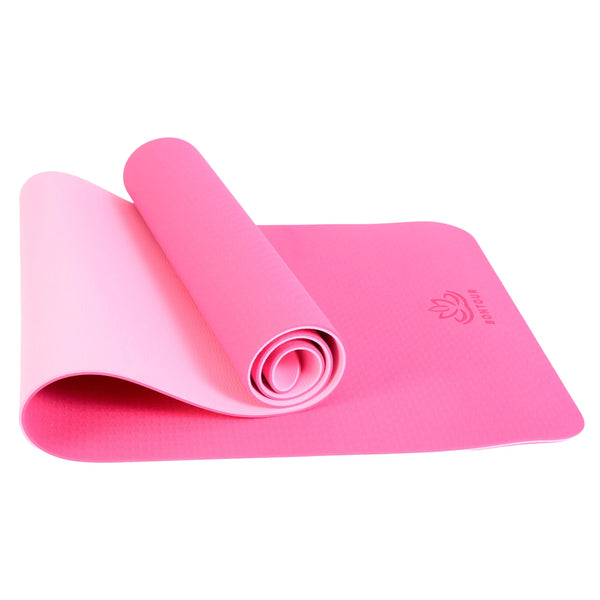 Bontour BALANCE TPE Ekologická protiskluzová podložka na jógu 6 mm, růžová | BONTOUR
