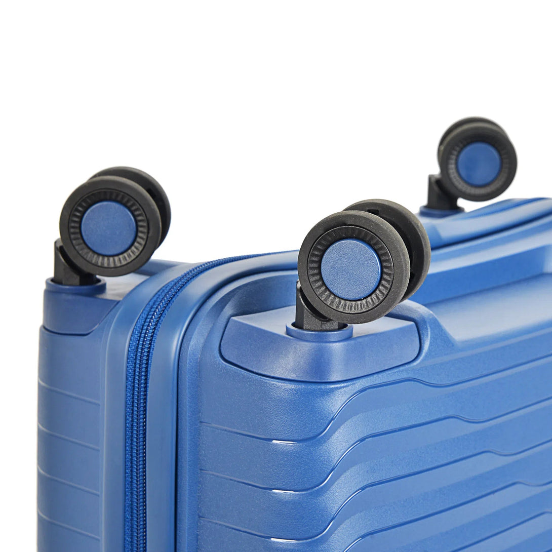 Bontour "City" 4-kolečkový kabinový kufr 55x40x20cm, Modrý