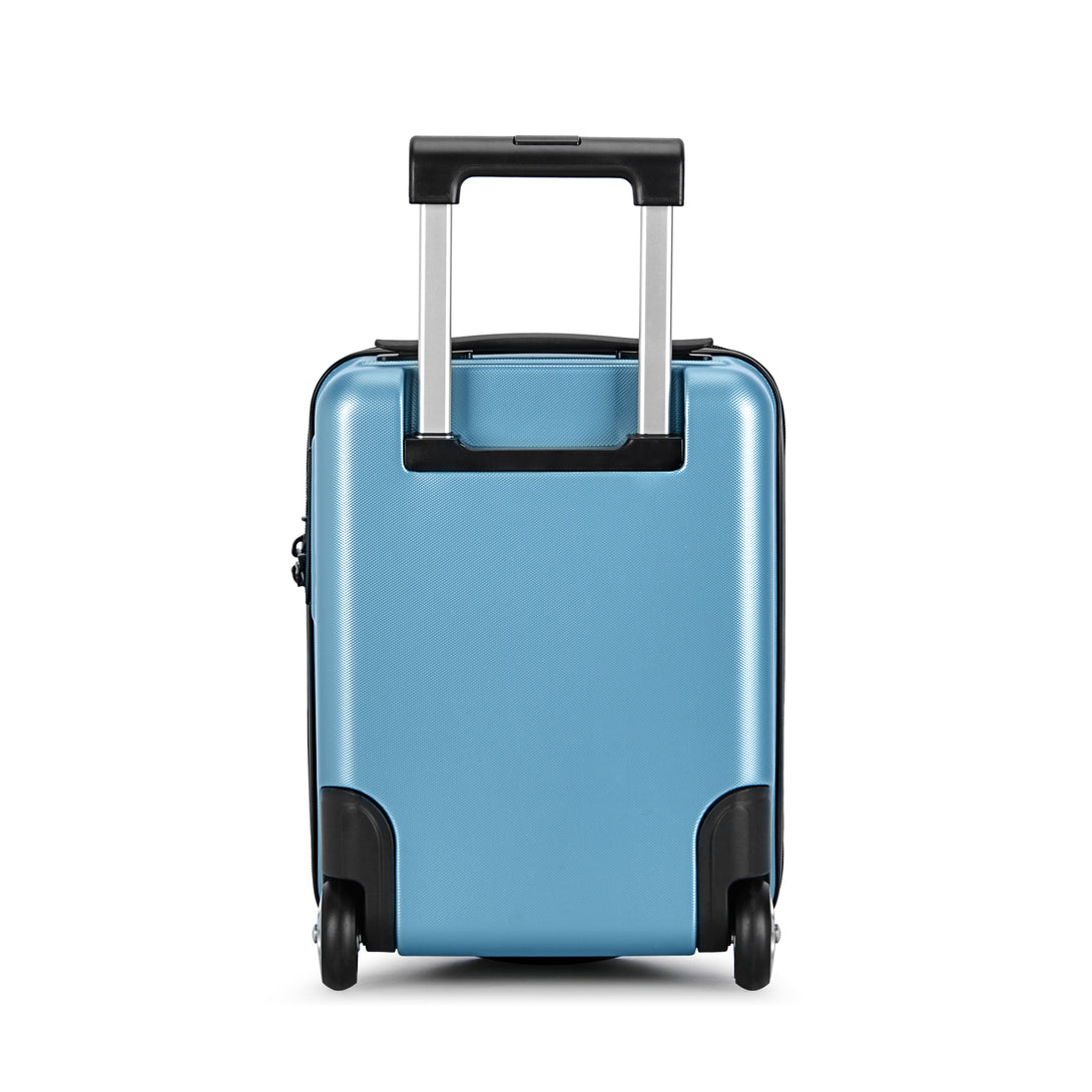 Bontour kabinový kufr 40x30x20cm, příruční zavazadlo WIZZ AIR, ledově modrá-Kabinové kufry-Vashome.cz