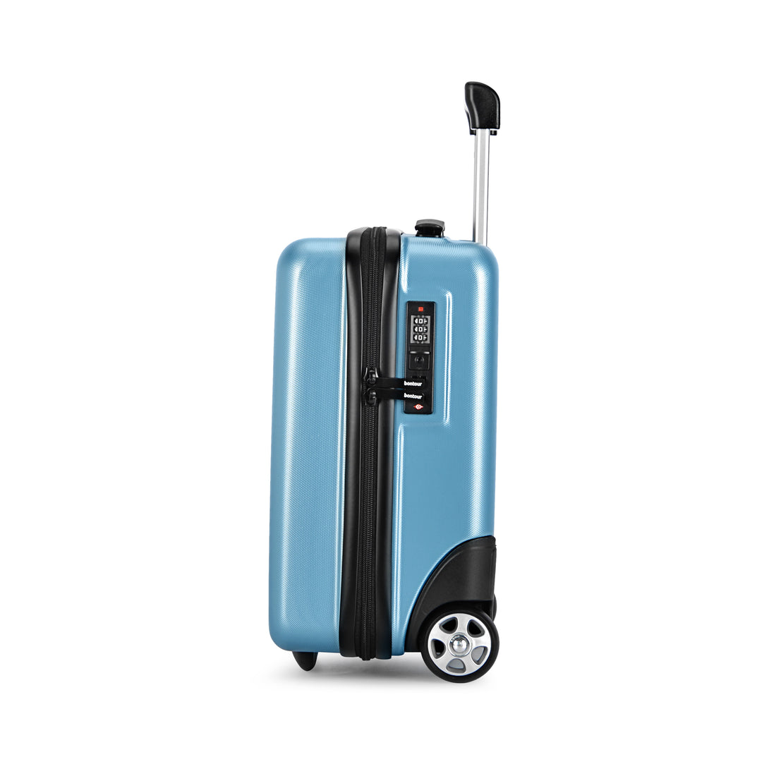 Bontour kabinový kufr 40x30x20cm, příruční zavazadlo WIZZ AIR, ledově modrá-Kabinové kufry-Vashome.cz