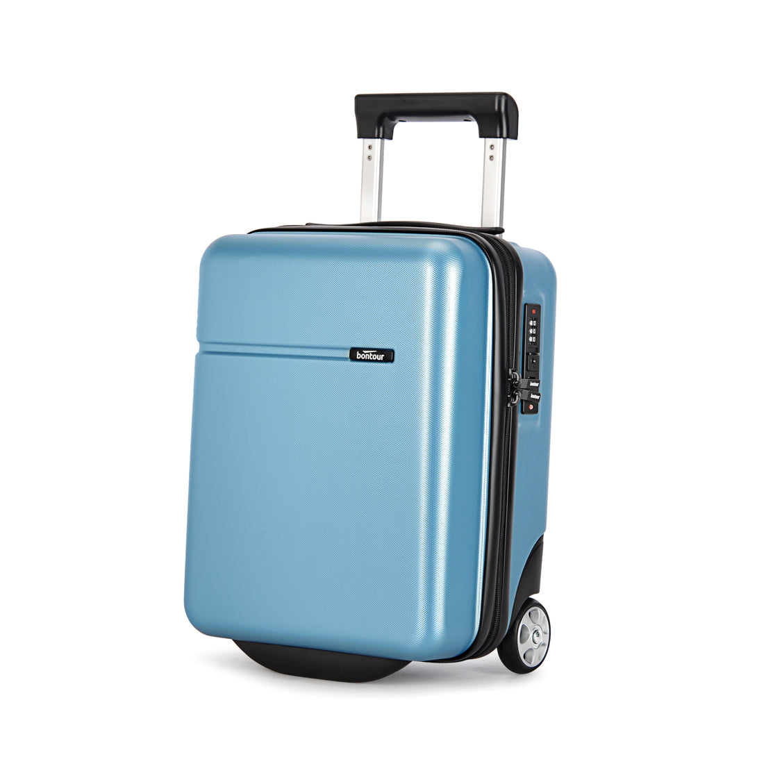 Bontour kabinový kufr 40x30x20cm, příruční zavazadlo WIZZ AIR, ledově modrá-Kabinové kufry-Vashome.cz