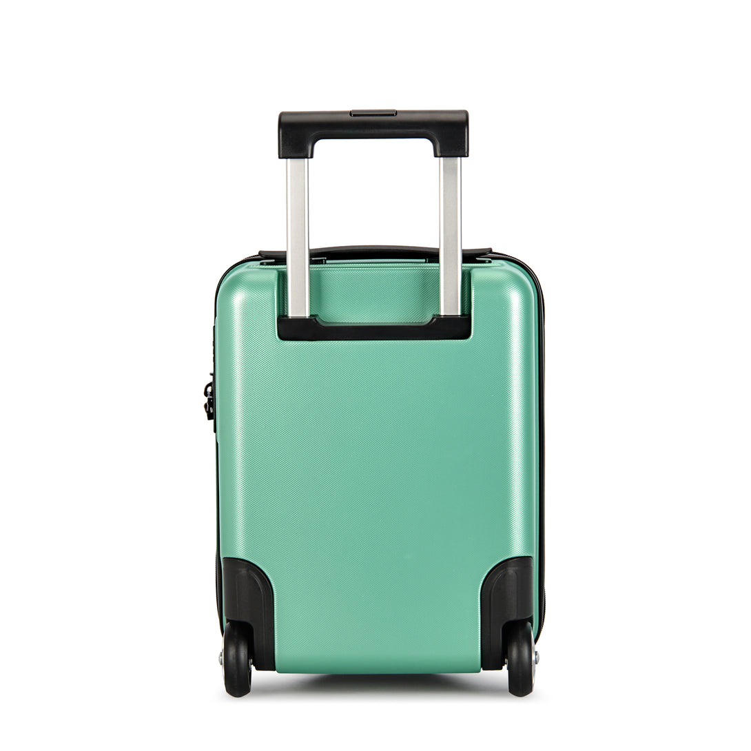 Bontour kabinový kufr 40x30x20cm, příruční zavazadlo WIZZ AIR, pudrově zelená-Kabinové kufry-Vashome.cz