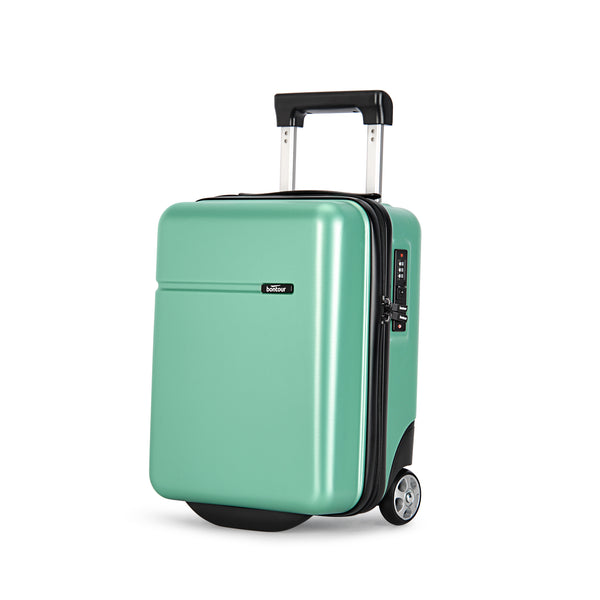 Bontour kabinový kufr 40x30x20cm, příruční zavazadlo WIZZ AIR, pudrově zelená-Kabinové kufry-Vashome.cz