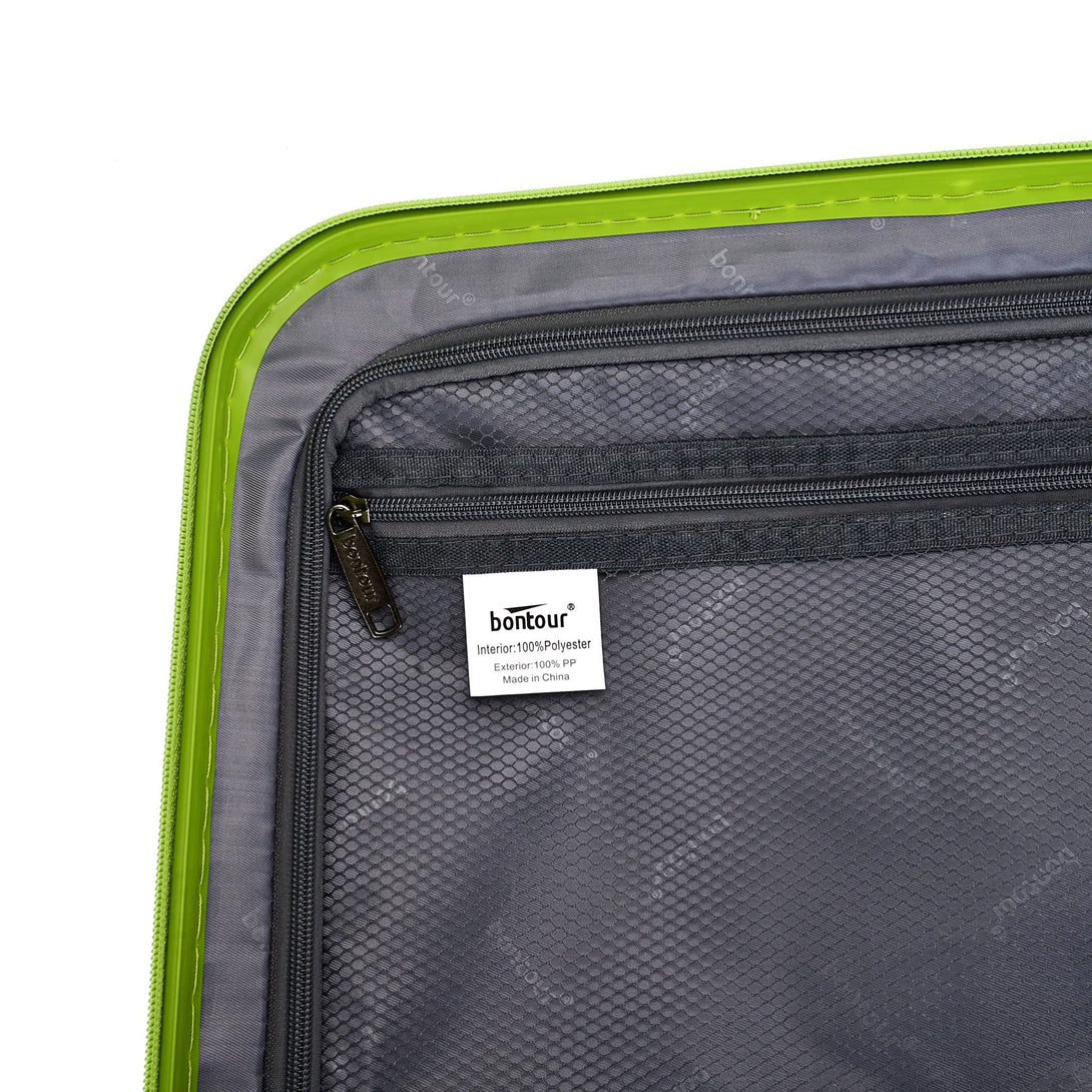 "CHARM" 4-kolečkový kufr s TSA zámkem, velikost L, citrusová zelená | BONTOUR