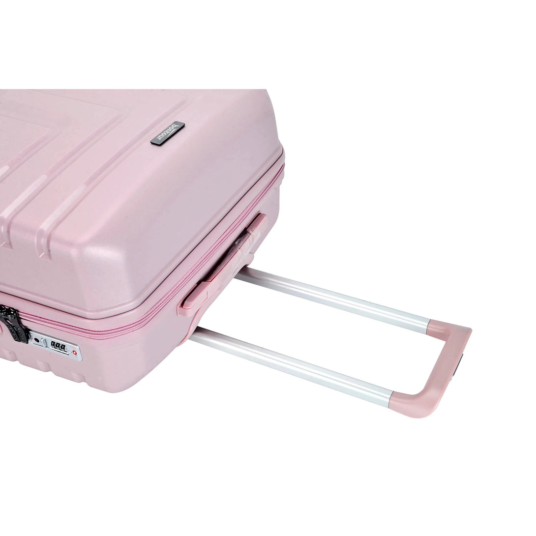 "CHARM" 4-kolečkový kufr s TSA zámkem, velikost M, růžový | BONTOUR