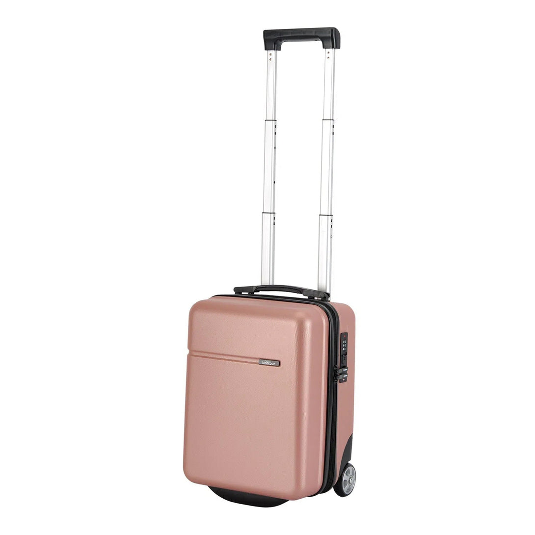 CabinOne kabinový kufr, barva Rose Gold (40x30x20 cm), který lze přepravovat na letech WIZZAIR zdarma | BONTOUR-Kabinové kufry-Vashome.cz