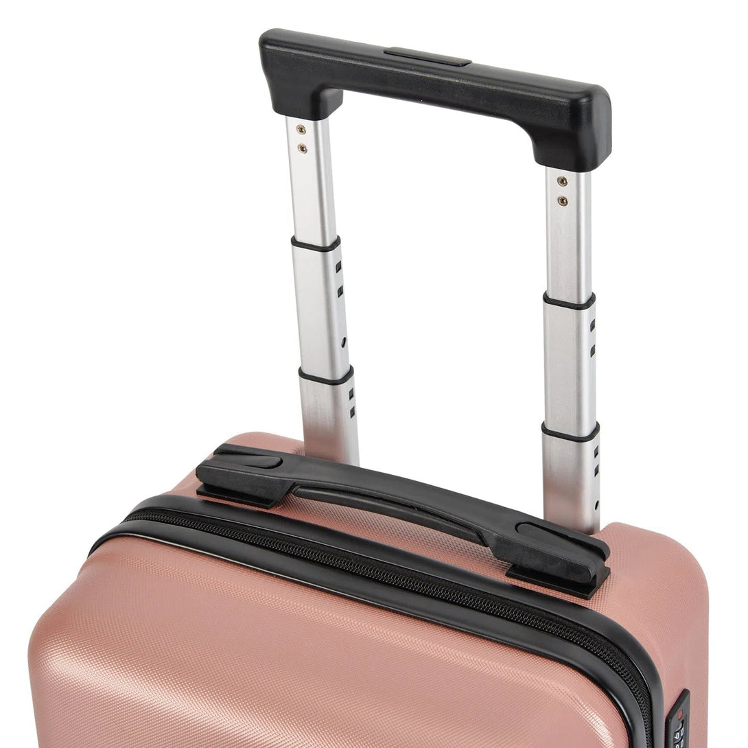 CabinOne kabinový kufr, barva Rose Gold (40x30x20 cm), který lze přepravovat na letech WIZZAIR zdarma | BONTOUR-Kabinové kufry-Vashome.cz