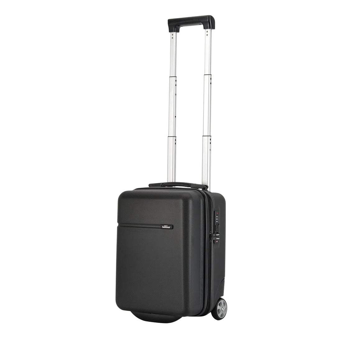 CabinOne kabinový kufr, barva černá (40x30x20 cm), který lze přepravovat na letech WIZZAIR zdarma | BONTOUR