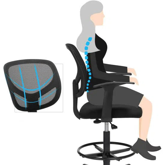 Ergonomická kancelářská židle s područkami