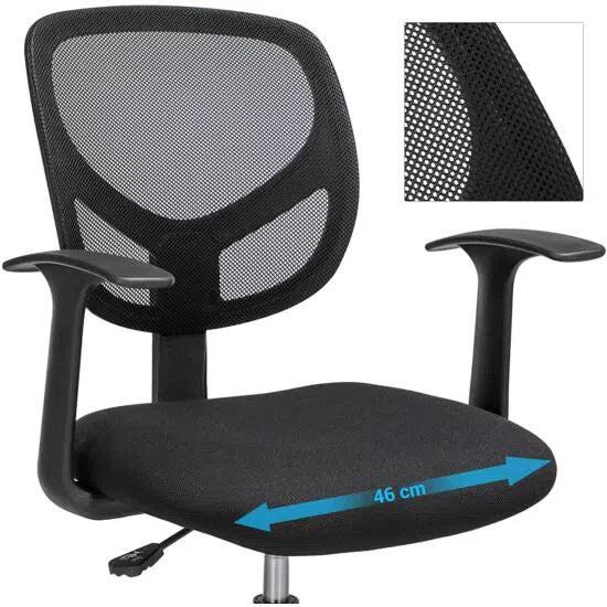 Ergonomická kancelářská židle s područkami