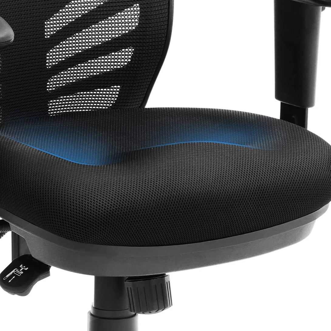 Ergonomická otočná židle, s nastavitelnou výškou