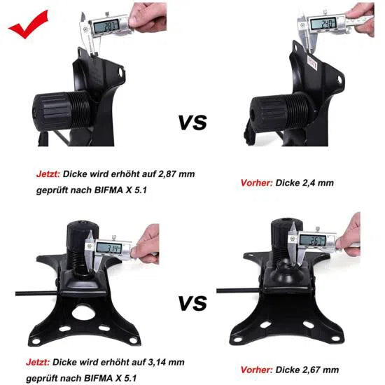 Ergonomická židle se sklopnými područkami