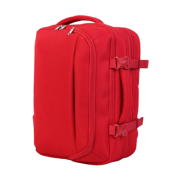 FlexiGo Rozšiřitelný batoh, velikost Wizz Air 40x30x20cm, Červený | BONTOUR
