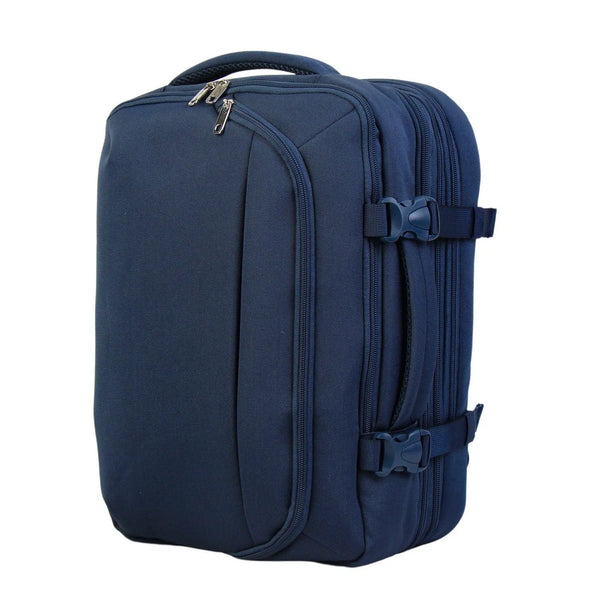 FlexiGo Rozšiřitelný batoh, velikost Wizz Air 40x30x20cm, Modrý | BONTOUR