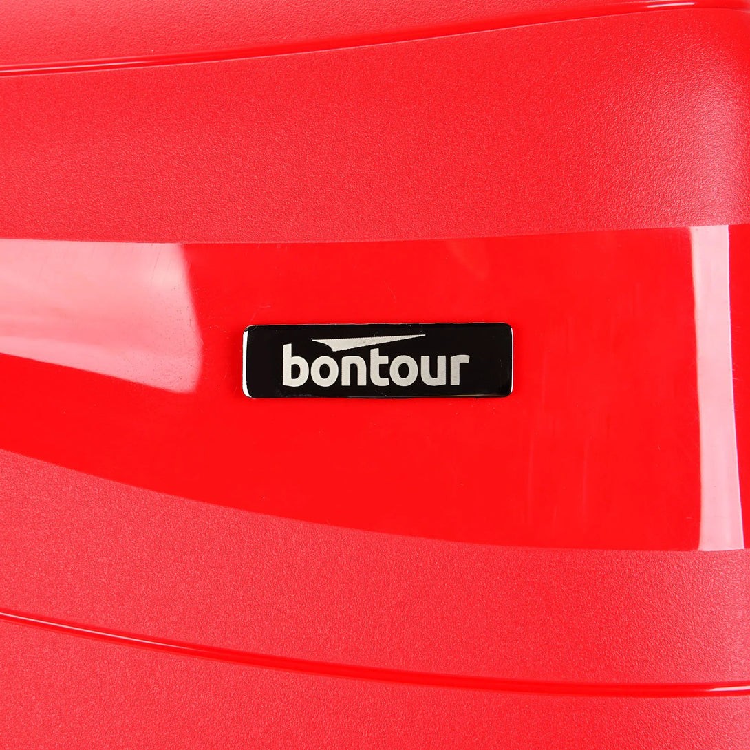 "Flow" 4-kolečkový kufr s TSA zámkem, velikost L, červený | BONTOUR