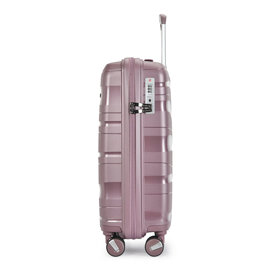 "Flow" 4-kolečkový kufr s TSA zámkem, velikost L, levandulově fialový | BONTOUR
