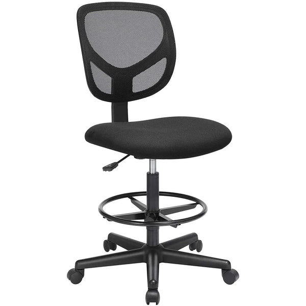 Kancelářská ergonomická židle se síťovinou, černá