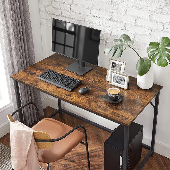 Kancelářský stůl, 120 x 75 x 60 cm, rustikální hnědý