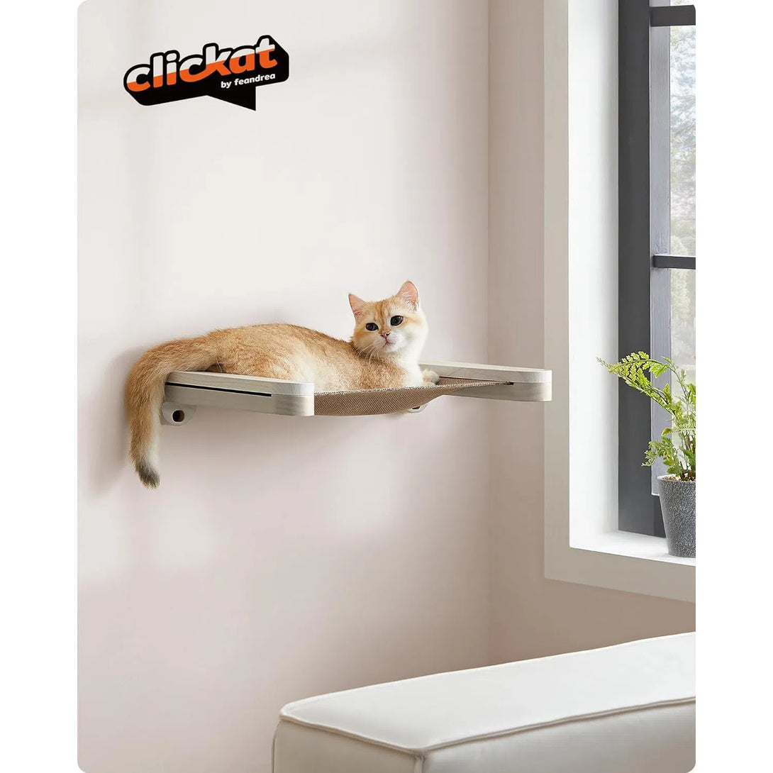 Kolekce Feandrea Clickat – čj. 001 Nástěnné lůžko pro kočky, hnědá barva