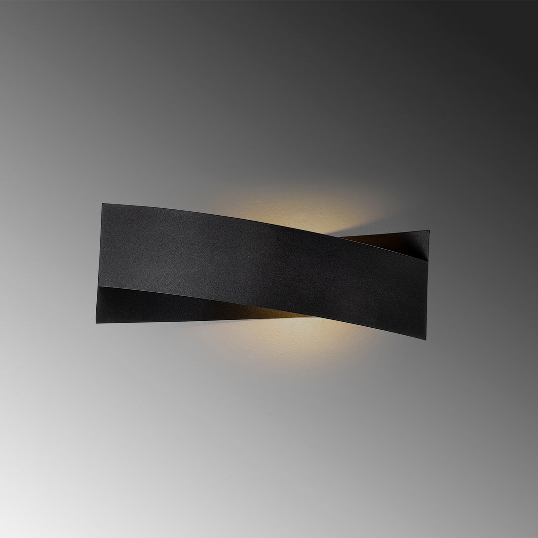 Nástěnná lampa, 7156 - Black-Fali lámpa-Vashome.cz