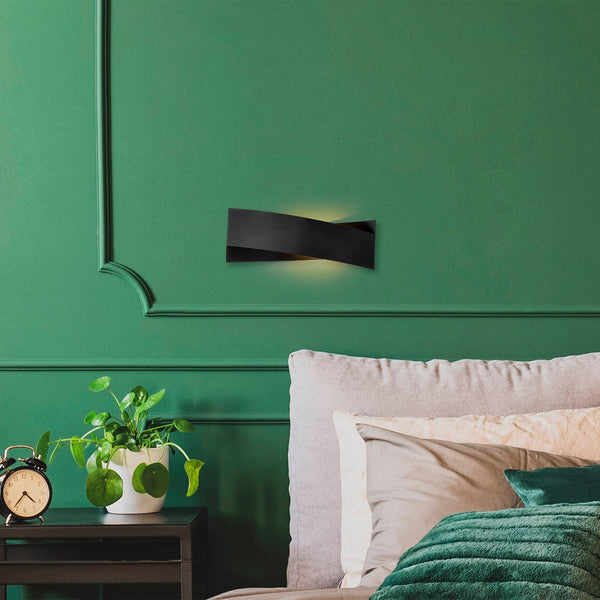 Nástěnná lampa, 7156 - Black-Fali lámpa-Vashome.cz