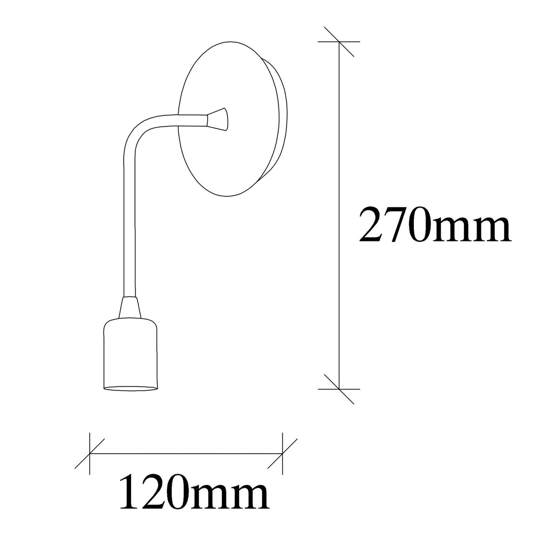Nástěnná lampa, Dartini - MR - 888-Fali lámpa-Vashome.cz
