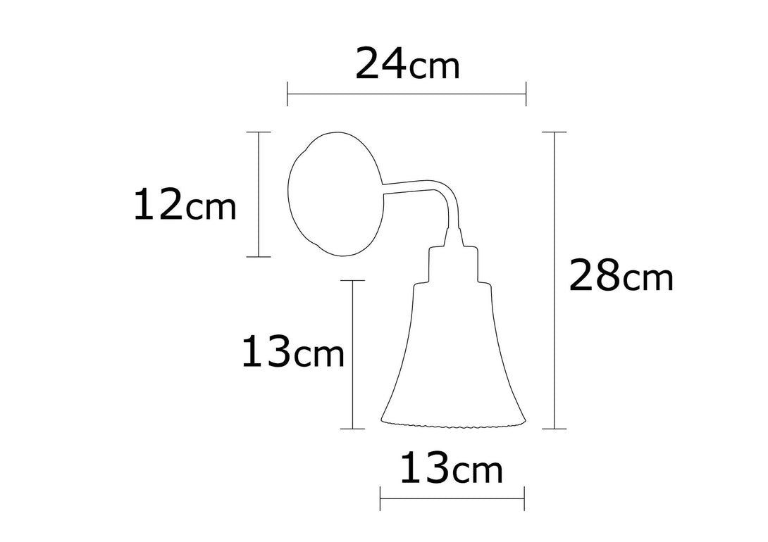 Nástěnná lampa, Foca - N-131-Fali lámpa-Vashome.cz