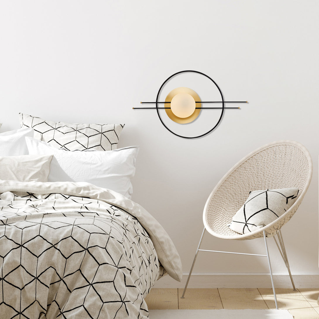 Nástěnná lampa, L1222 - Black-Fali lámpa-Vashome.cz