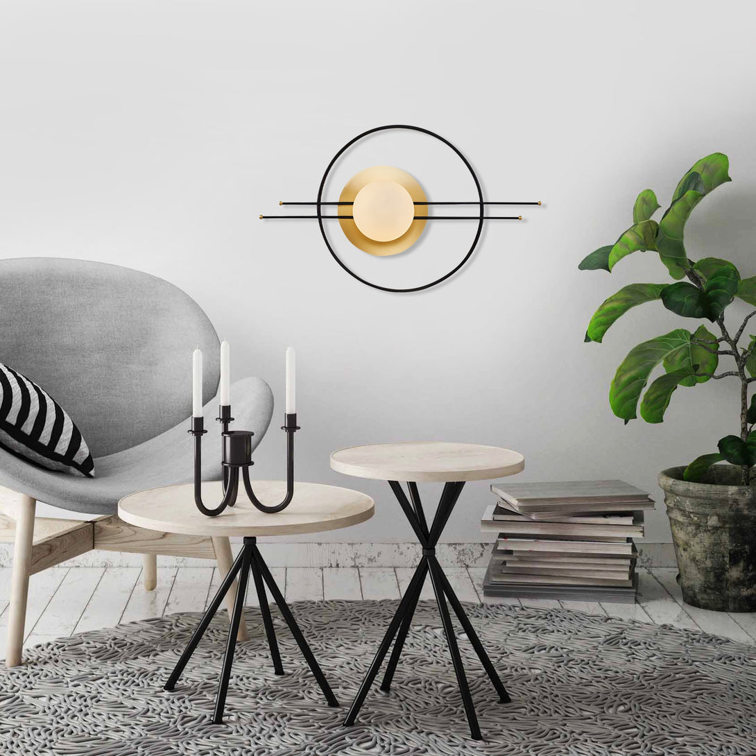 Nástěnná lampa, L1222 - Black-Fali lámpa-Vashome.cz