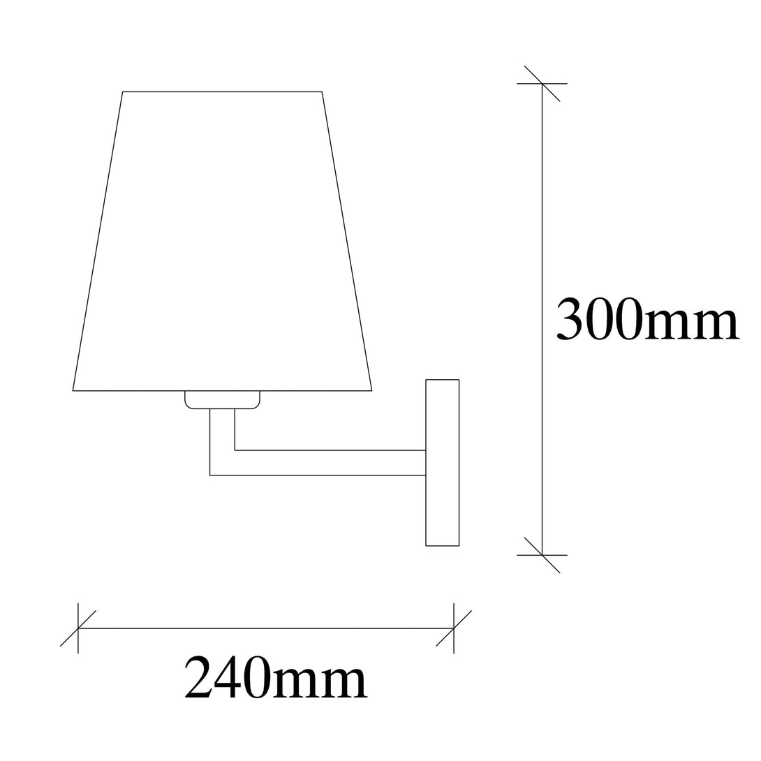 Nástěnná lampa, Profil - 4652-Fali lámpa-Vashome.cz