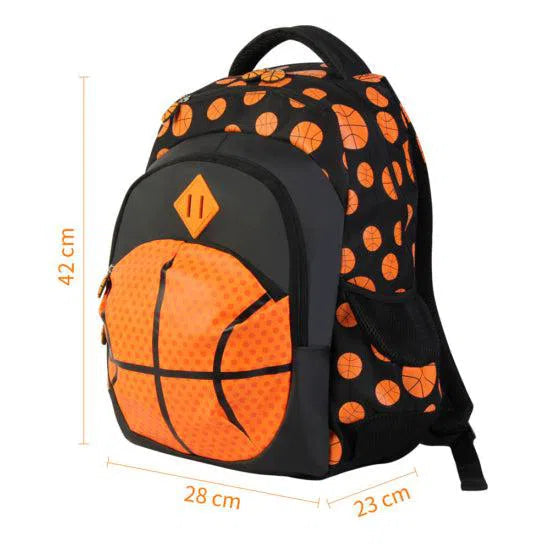 PLAY Dětský batoh s basketbalovým vzorem | BONTOUR