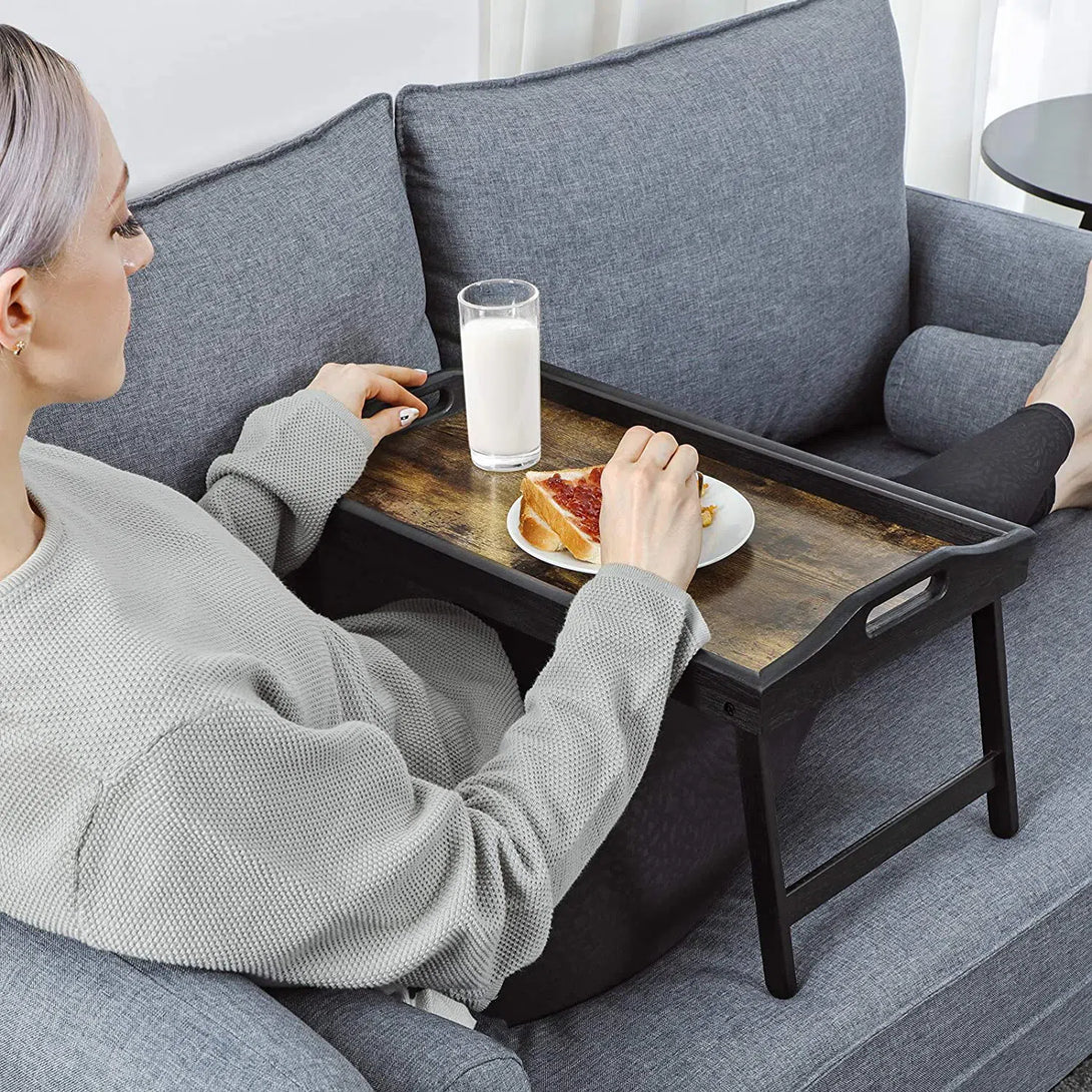 Podnos k snídani, stolek na laptop se skládacíma nohama