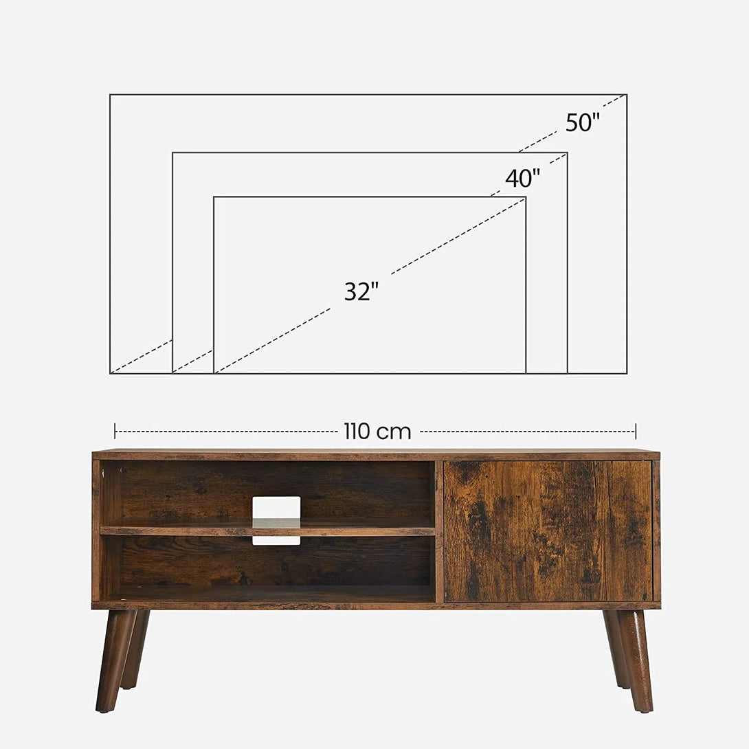 Retro TV skříňka 110x40x49,5 cm