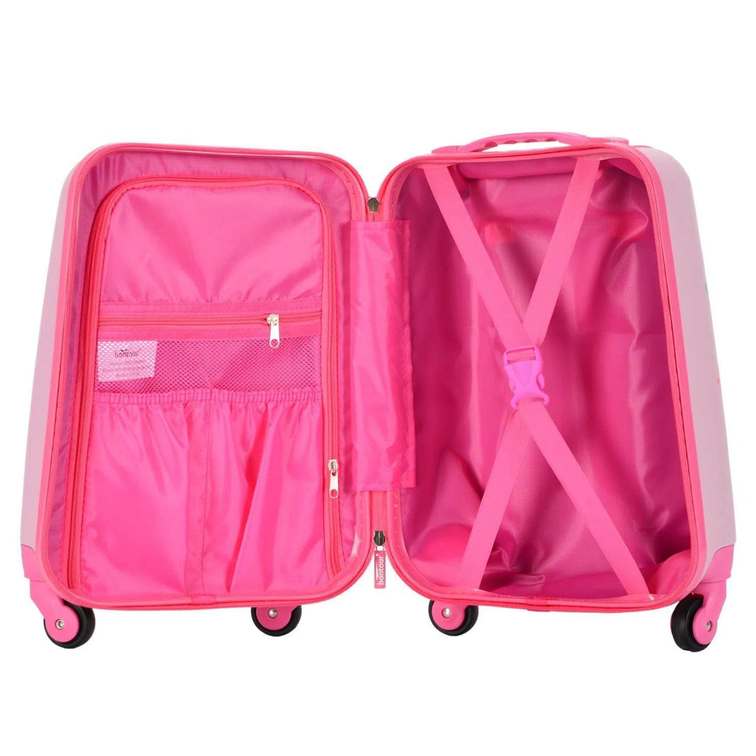Sada dětských kufrů se vzorem Jednorožec (batoh+kufr) | BONTOUR
