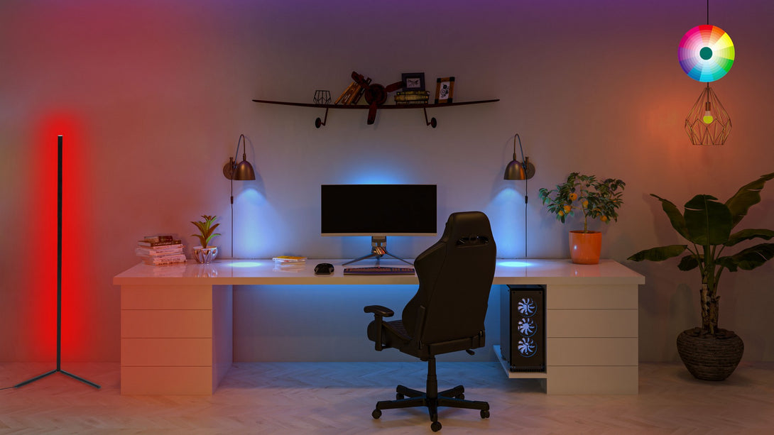 Stojací lampa, Lumos - Multicolor-Állólámpa-Vashome.cz