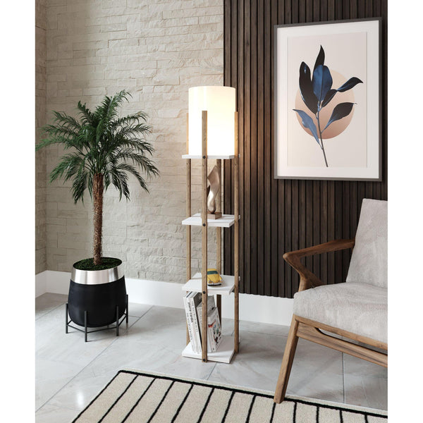Stojací lampa, Nora - White-Állólámpa-Vashome.cz