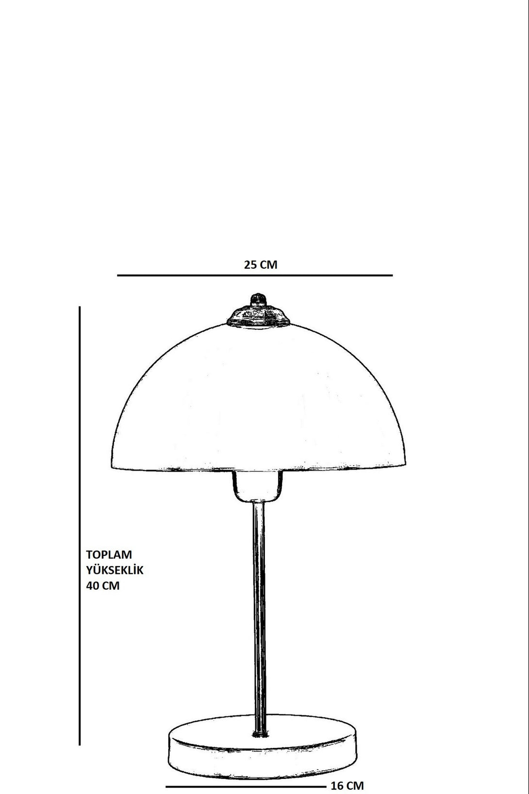 Stolní lampa, 8754-1-Asztali lámpa-Vashome.cz