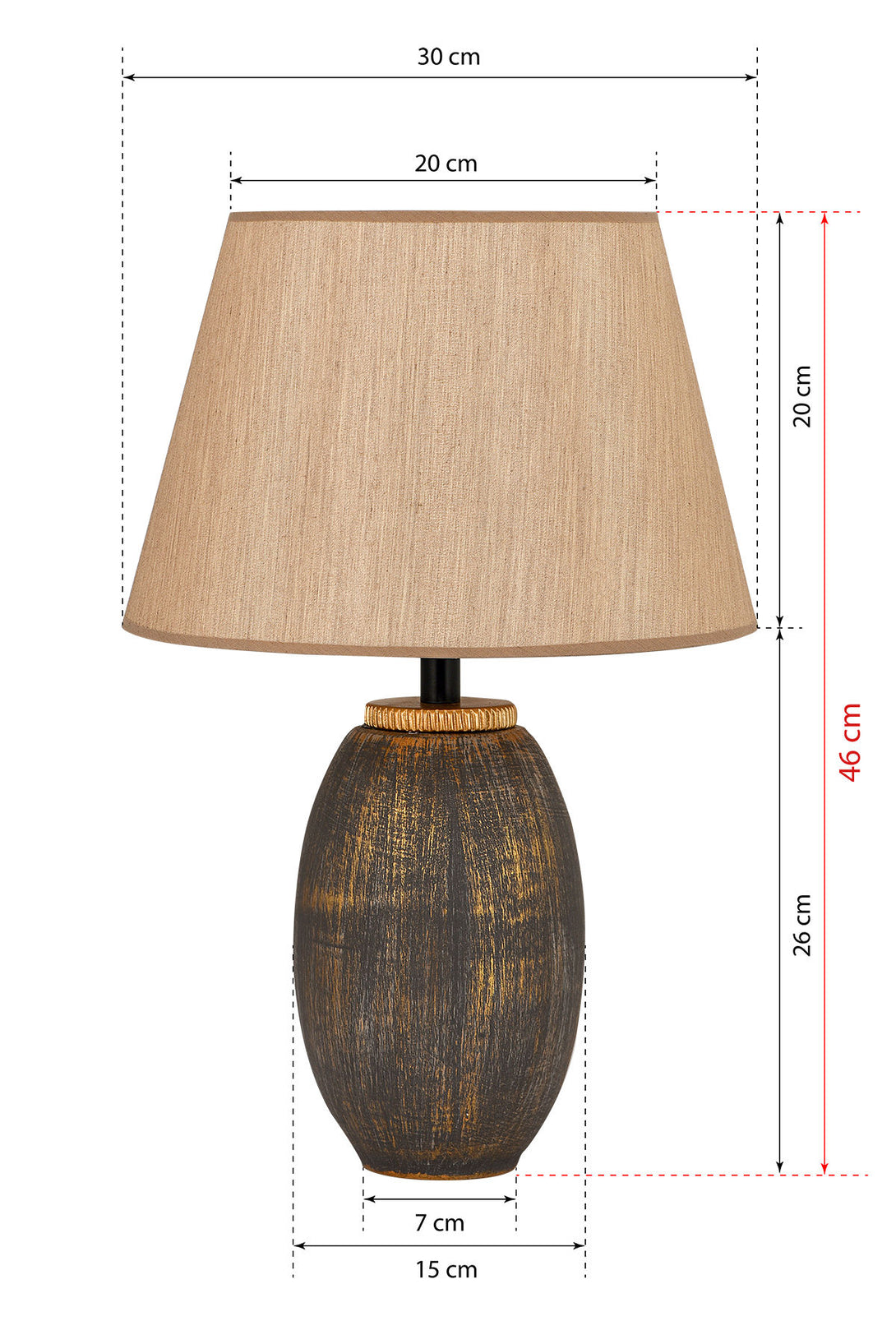 Stolní lampa, TM169-Asztali lámpa-Vashome.cz