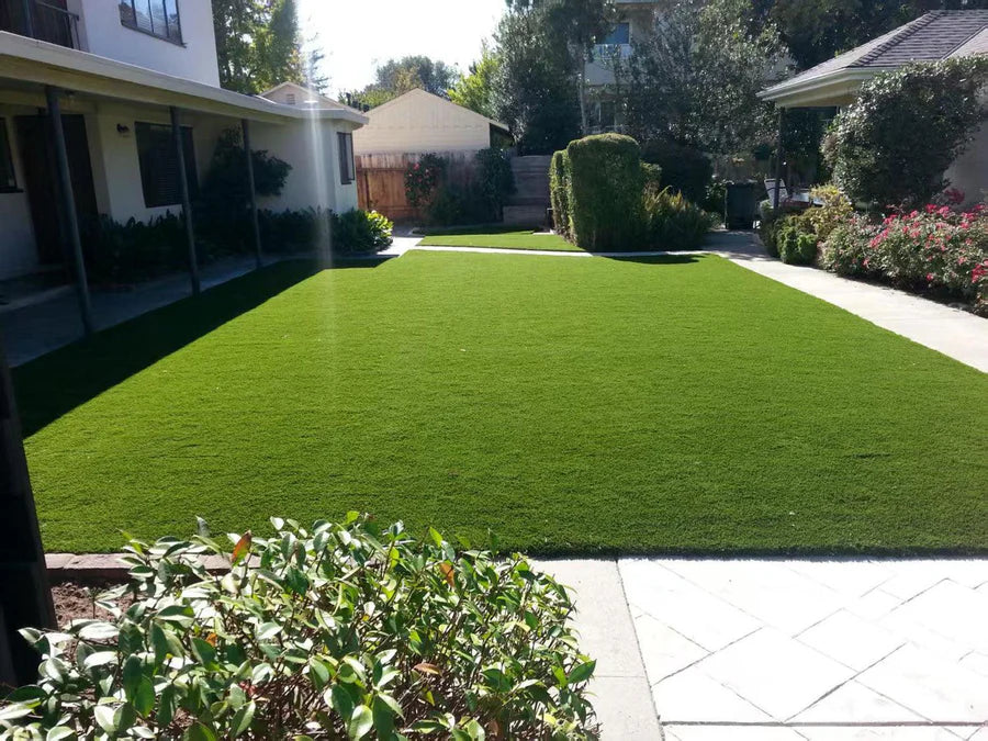 VASHOME EcoTurf umělý trávník v rolích, DIY, hustý, bujný, realistický, tloušťka 35 mm, 2×2 m (4 m²)-Umělé trávníky-Vashome.cz
