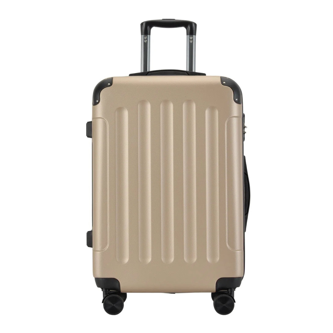 VERTICA Velký kufr L na 4 kolečkách 76x50x29cm Šampaňské | BONTOUR