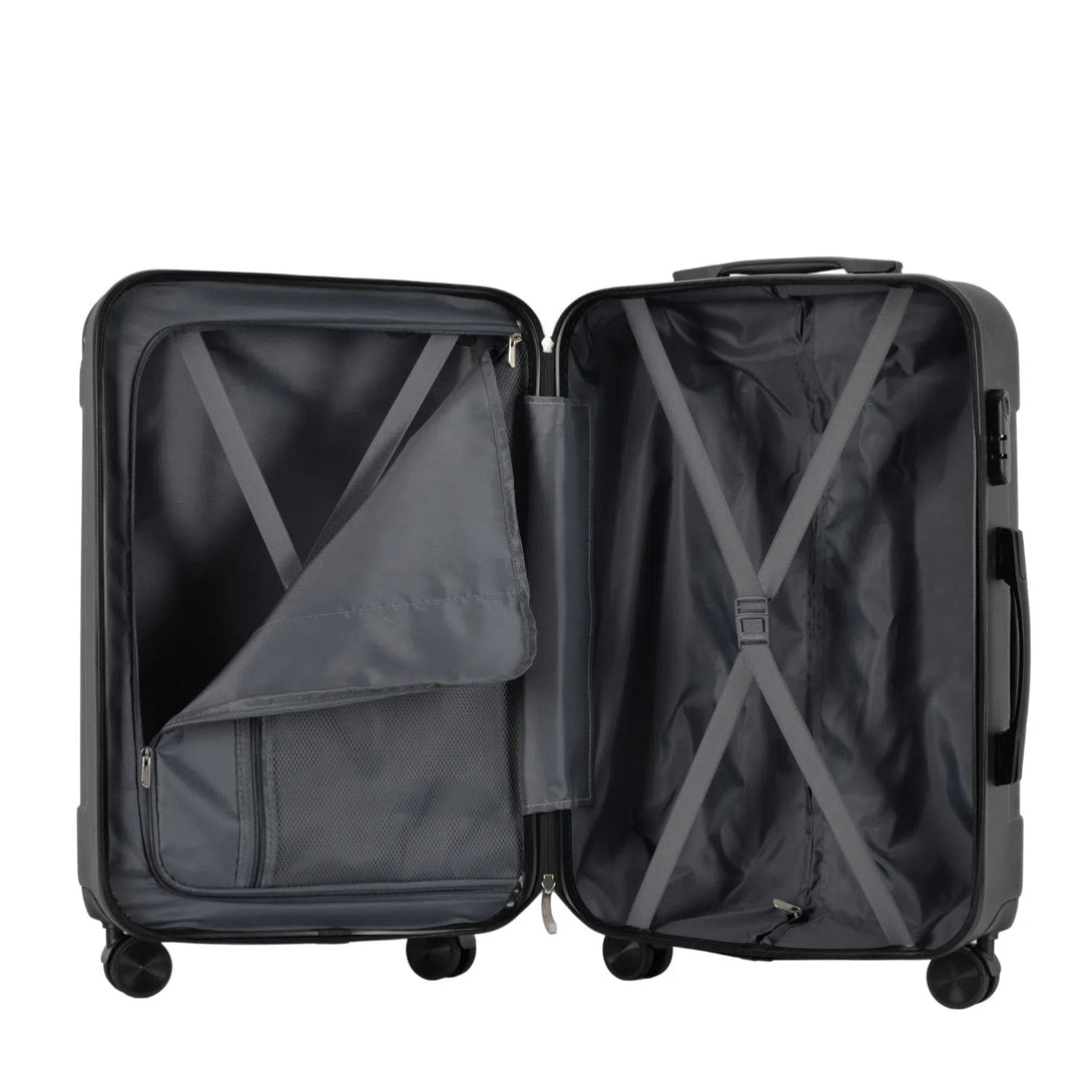 VERTICAL kabinový kufr na 4 kolečkách 55x39x20cm RoseGold | BONTOUR