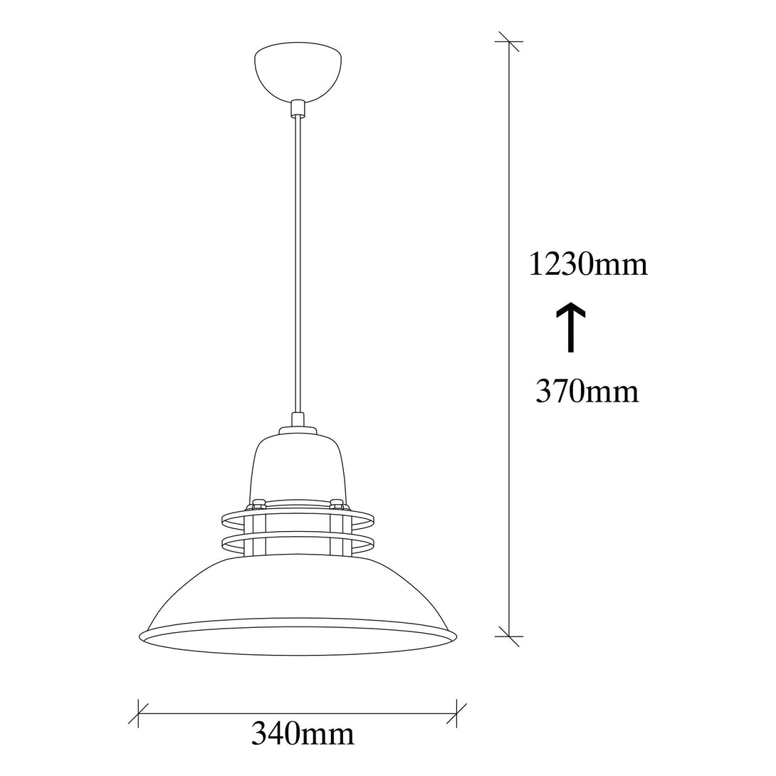 Závěsná lampa, Berceste - 226-S-Mennyezeti Lámpa-Vashome.cz